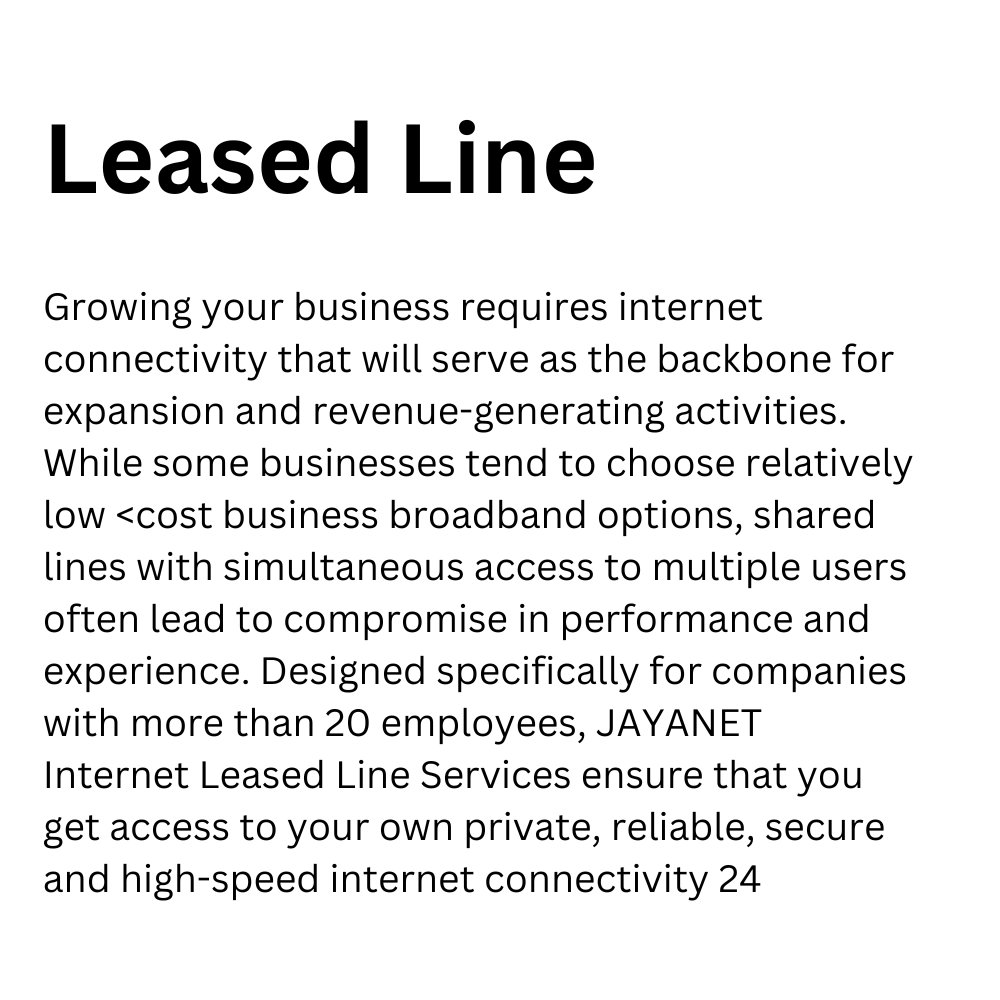 Leased Line